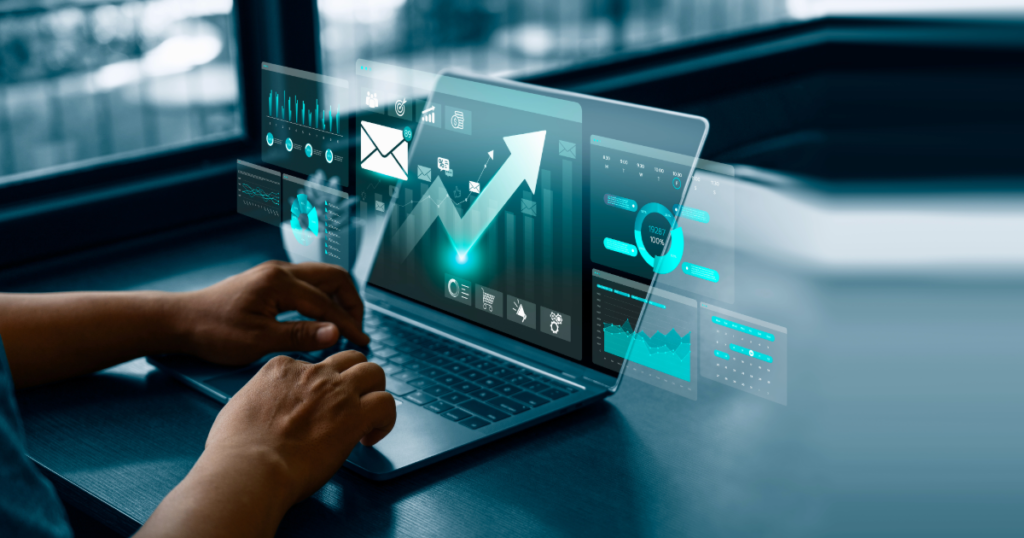 AI tools for SaaS email marketing dashboard example